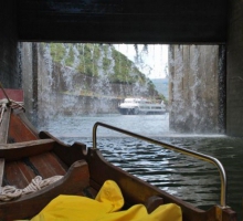 Passeio à Ferradosa em barco rabelo